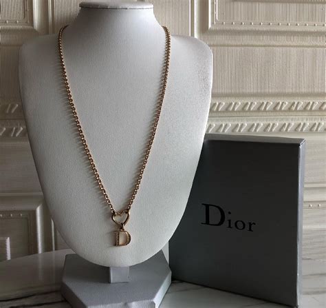 dior classic necklace|Dior necklace for women.